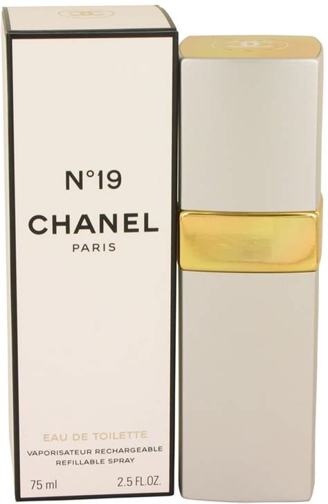 chanel no19 refill mit hülle 50 ml eau de toilette|chanel no 19.